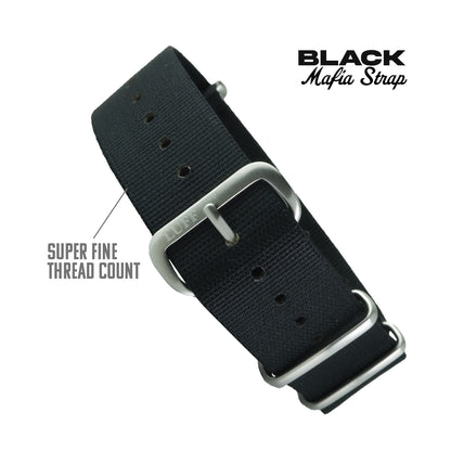 Heat-Welded Plain Color Variant Mafia Strap 18, 20mm