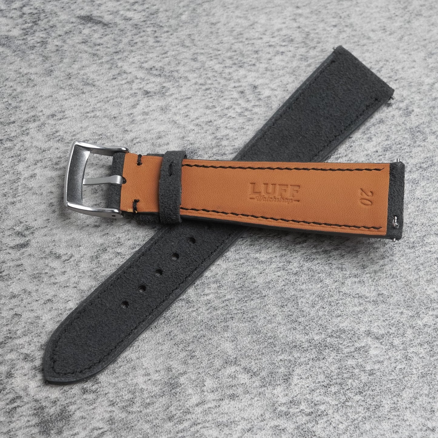 Alcantara Leather Strap